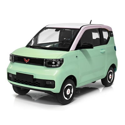 Wuling Hongguang Mini Ev Macaron Green Color Series 1:20 Alloy Die Cast Car Model Pull Back Car Collection Gift Present